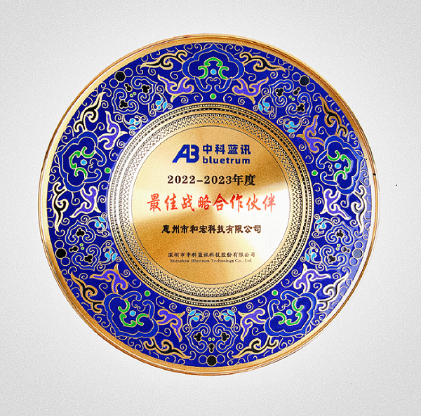 喜报 | 九州体育平台官方网站-九州（中国）荣膺中科蓝讯“最佳战略合作伙伴”
